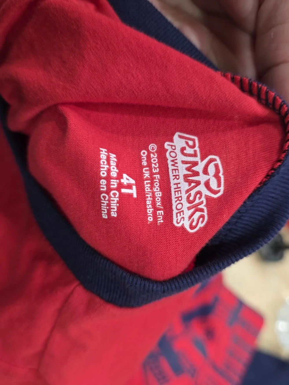 PJ Masks Red & Navy Boys' Character Tee and Shorts Set